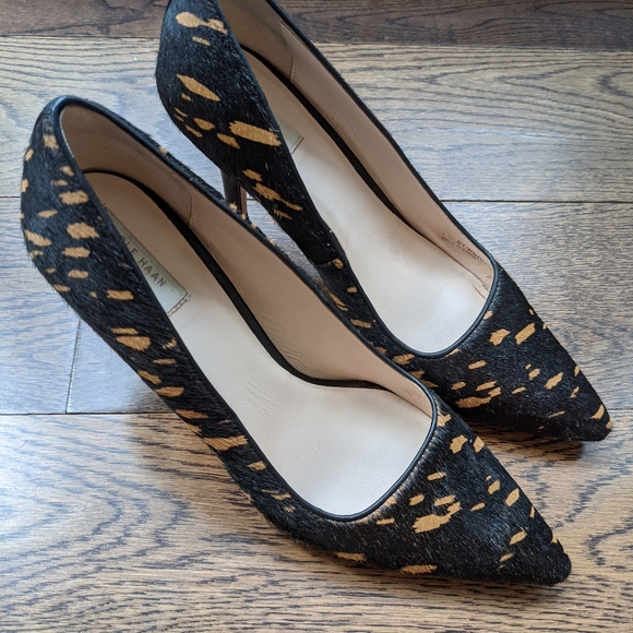 Cole Haan Women's Fur Heels - Picture 1 of 12